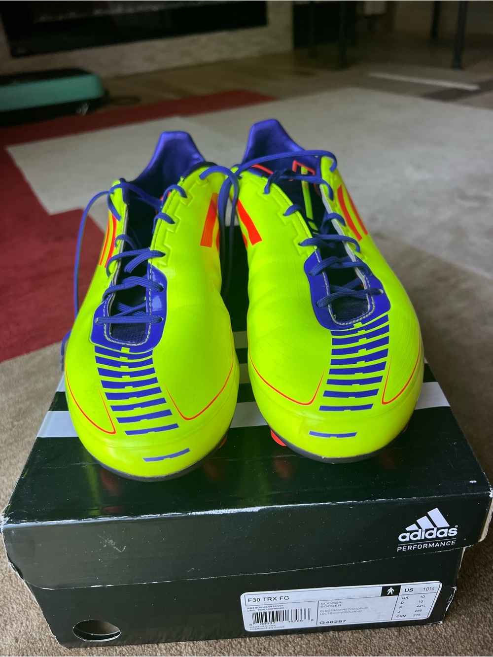 Mens Adidas F30 TRX FG Soccer Cleats